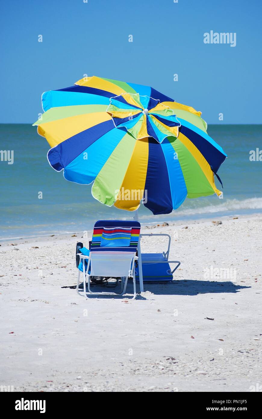 Marco Island, Tigertail Beach Banque D'Images