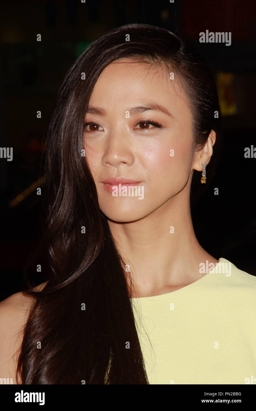 Tang Wei lors de la première mondiale de Legendary Pictures et Universal Pictures "Blackhat" tenue au Théâtre chinois de Grauman à Hollywood, CA, le 8 janvier 2015. Photo par Joe Martinez / PictureLux Banque D'Images