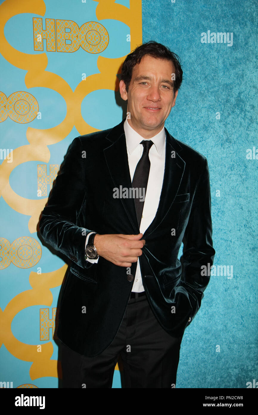 Clive Owen 01/11/2015 72e Golden Globe Awards annuels après HBO a tenu à l'hôtel Beverly Hilton à Beverly Hills, CA Photo par Izumi Hasegawa / HNW / PictureLux Banque D'Images