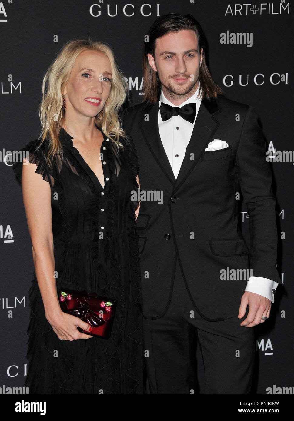 Aaron Taylor-Johnson Sam Taylor-Johnson & à l'Art LACMA 2015 +Film gala tenu au LACMA à Los Angeles, CA le samedi 7 novembre, 2015. Photo par PictureLux RPAC RPAC / Référence de dossier 32757 013RPAC01 pour un usage éditorial uniquement - Tous droits réservés Banque D'Images