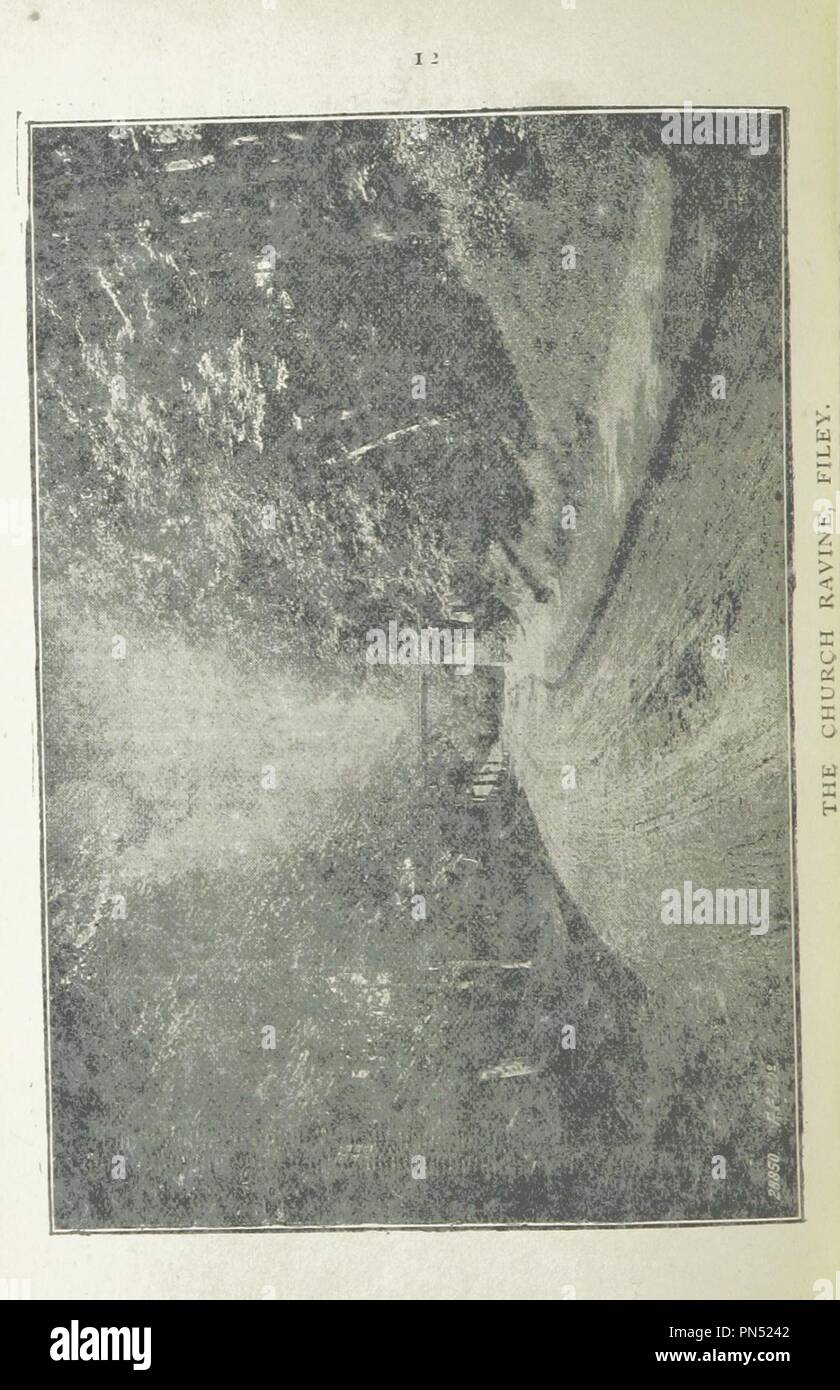 Libre à partir de la page 18 de "Le Yorkshire Coast Line de Flamborough à Whitby, etc' . Banque D'Images