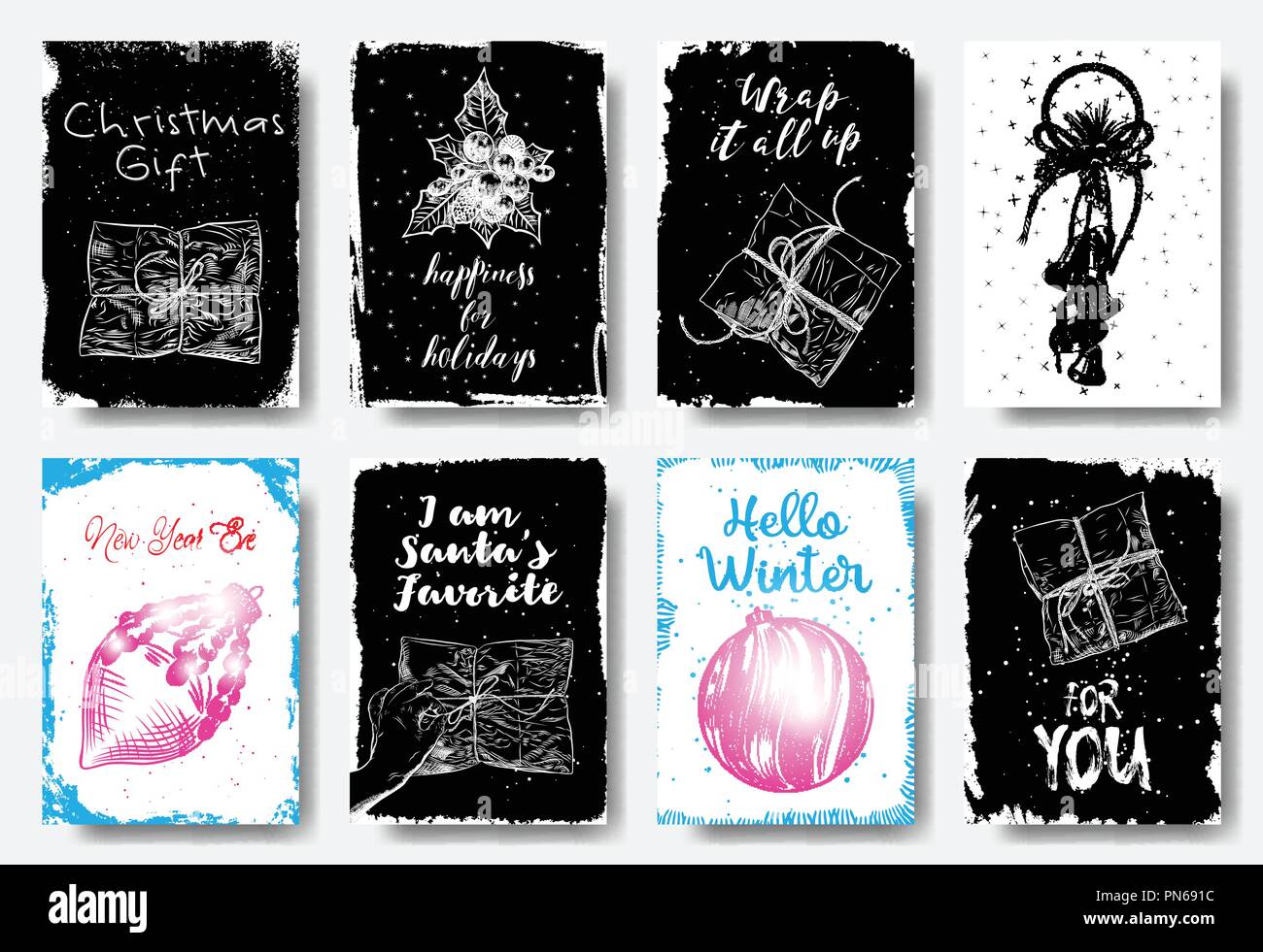 Carte De Vœux De Noel Ensemble Noir Blanc Et Couleurs La Main De Decoration Illustration Pour L Hiver Les Invitations Cartes Affiches Etiquettes Cadeaux Et De Prospectus Image Vectorielle Stock Alamy Carte De Vœux De Noel Ensemble Noir Blanc Et Couleurs La Main De Decoration Illustration Pour L Hiver Les Invitations Cartes Affiches Etiquettes Cadeaux Et De Prospectus Image Vectorielle Stock Alamy