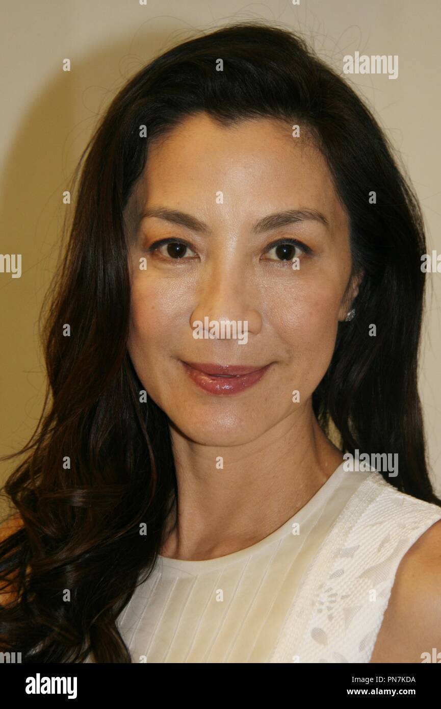 Michelle Yeoh 02/22/2016 "Crouching Tiger, Hidden Dragon : Sword of Destiny' Photocall tenue à Netflix dans Beverly Hills, CA Photo par Izumi Hasegawa / HNW / PictureLux Banque D'Images