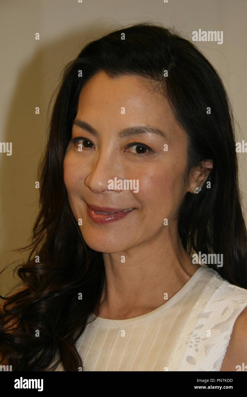 Michelle Yeoh 02/22/2016 "Crouching Tiger, Hidden Dragon : Sword of Destiny' Photocall tenue à Netflix dans Beverly Hills, CA Photo par Izumi Hasegawa / HNW / PictureLux Banque D'Images