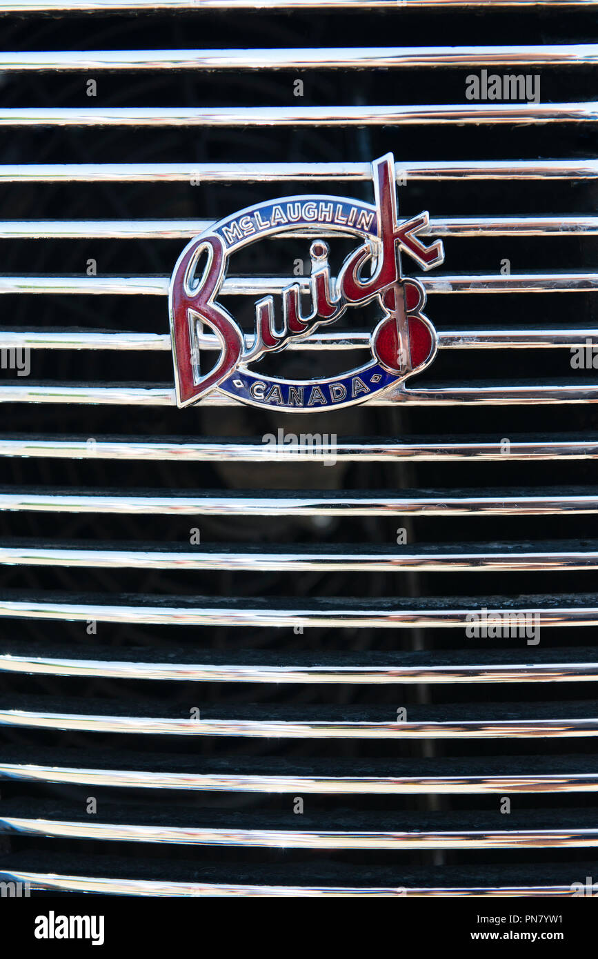 Buick Chrome Grill Banque D'Images