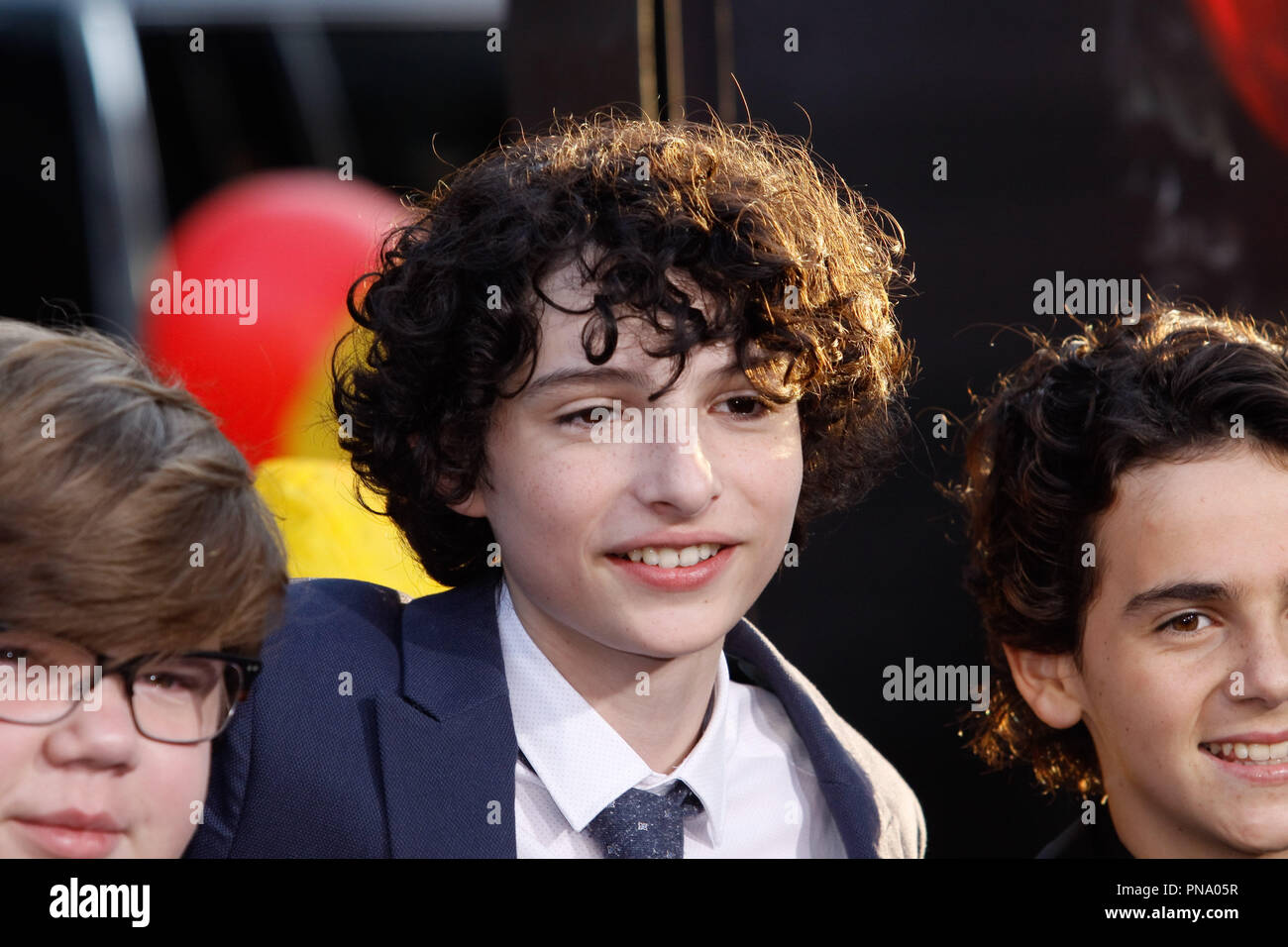 Jeremy Ray Taylor, Finn Wolfhard, Jack Dylan Grazer lors de la première mondiale de New Line Cinema's "il" tenue à l'Théâtre chinois de Grauman à Hollywood, CA, le 5 septembre 2017. Photo par Joseph Martinez / PictureLux Banque D'Images