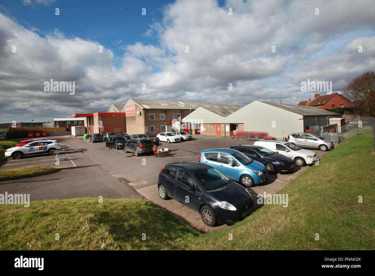 Gros depot Chelmsford Essex Booker Angleterre Banque D'Images