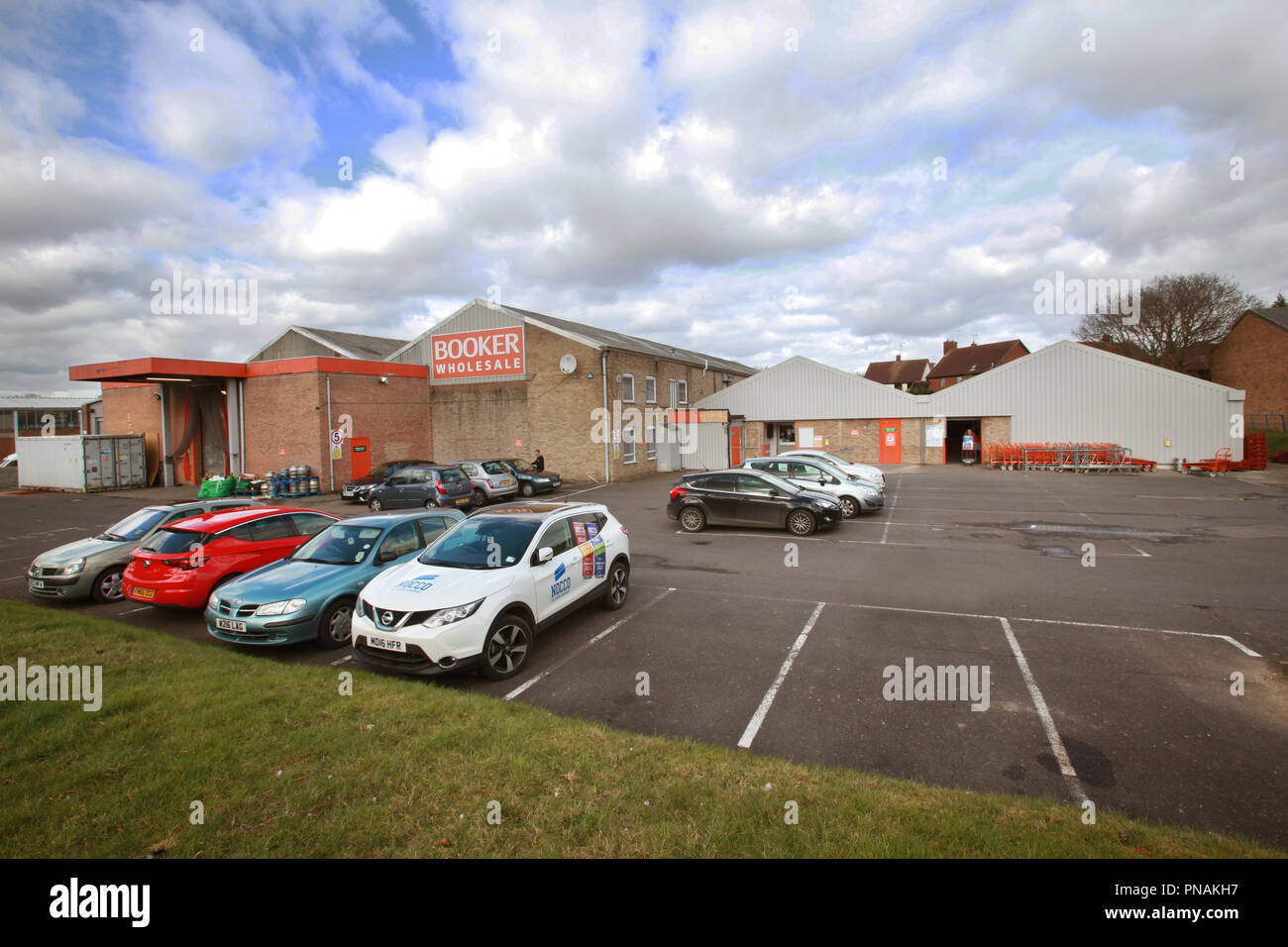 Gros depot Chelmsford Essex Booker Angleterre Banque D'Images