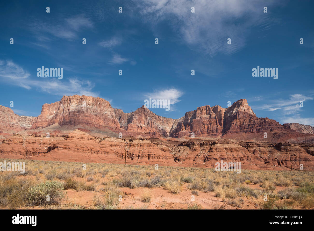 Vermillion Cliffs of Northern Arizona Banque D'Images