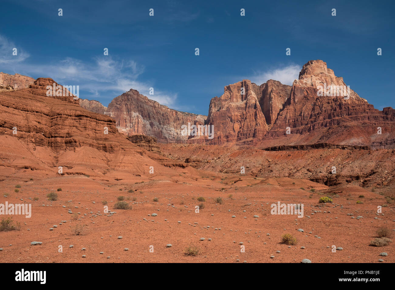 Vermillion Cliffs of Northern Arizona Banque D'Images