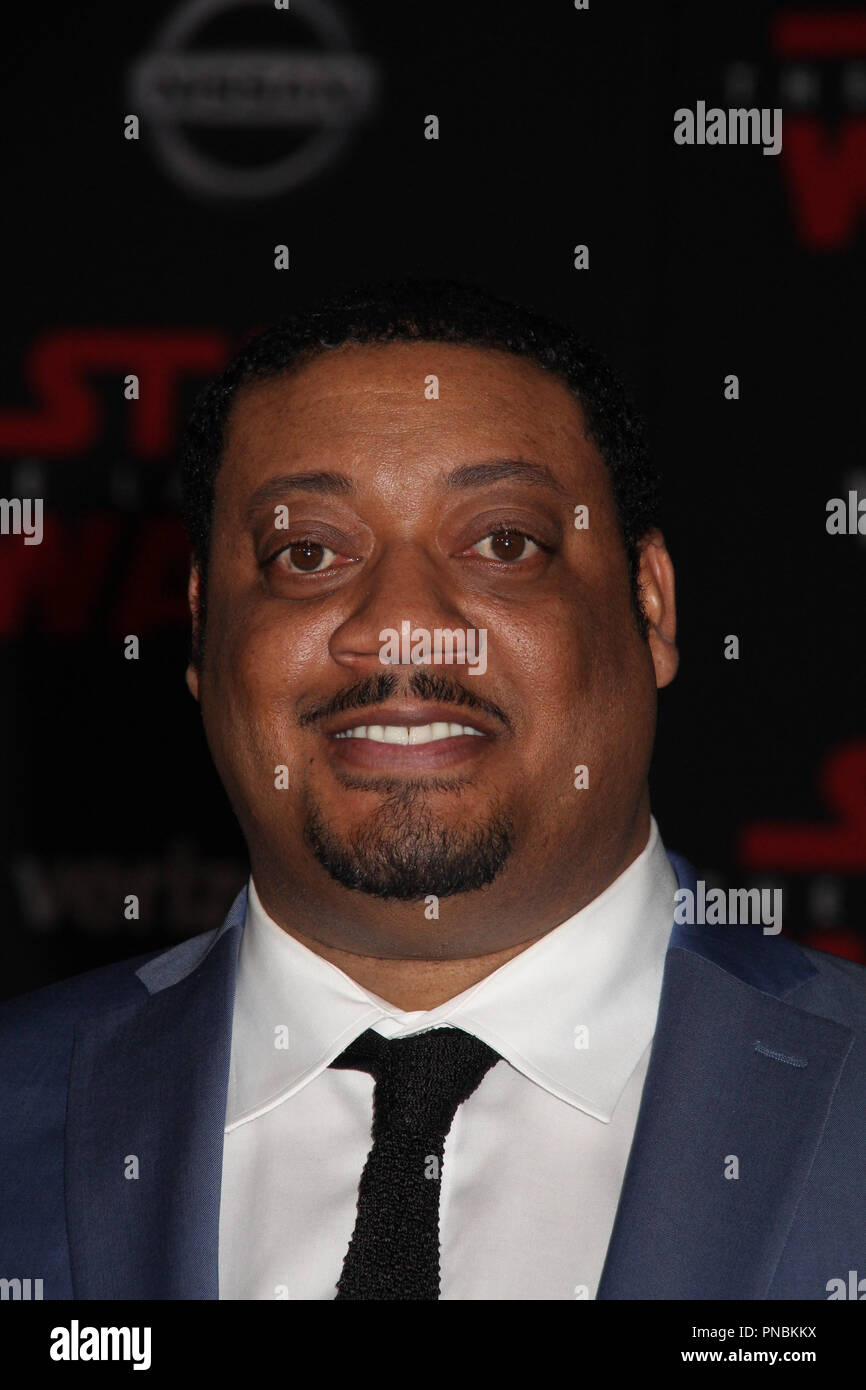 Cedric Yarbrough 12/09/2017 La première mondiale de Lucasfilm's ' : Le dernier des Jedi s'est tenue au Shrine Auditorium à Los Angeles, CA Photo par Izumi Hasegawa / HNW / PictureLux Banque D'Images