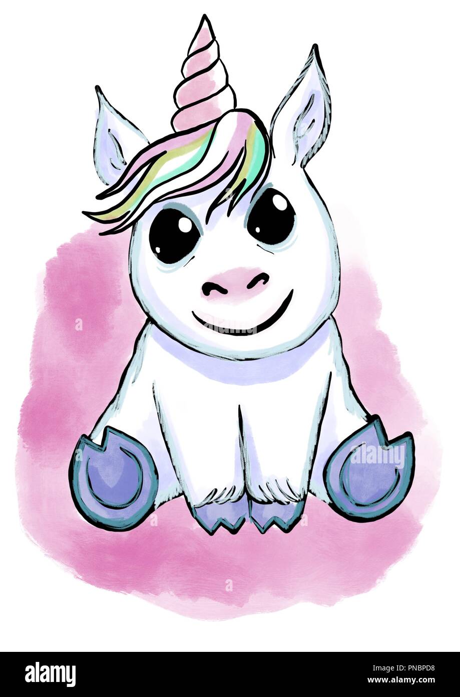 Bebe Licorne Photo Stock Alamy Bebe Licorne Photo Stock Alamy