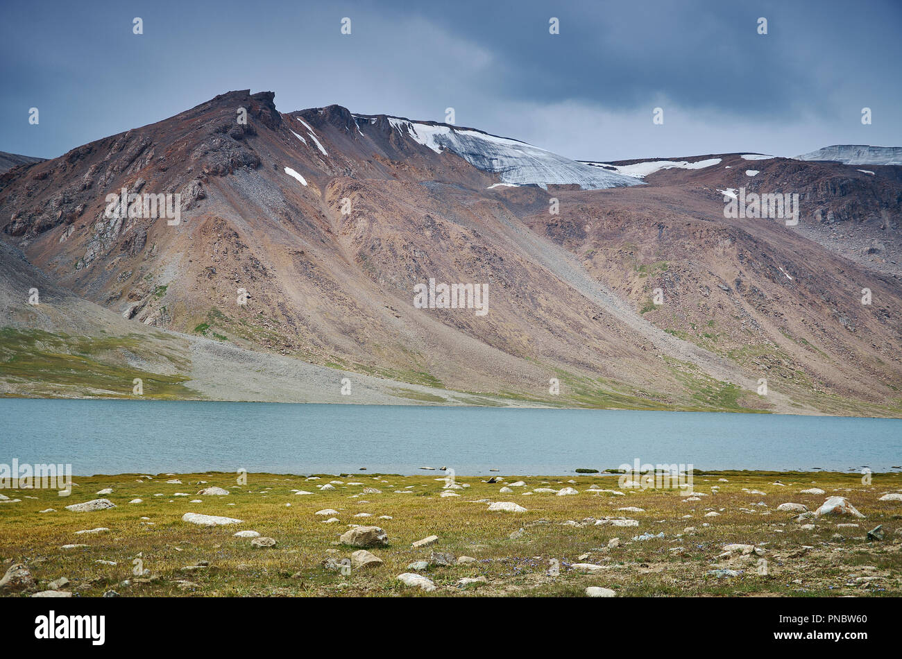 Gorge Barskoon, vallée de Barskoon au Kirghizistan, haut Tyan Shan, l'Asie centrale Banque D'Images