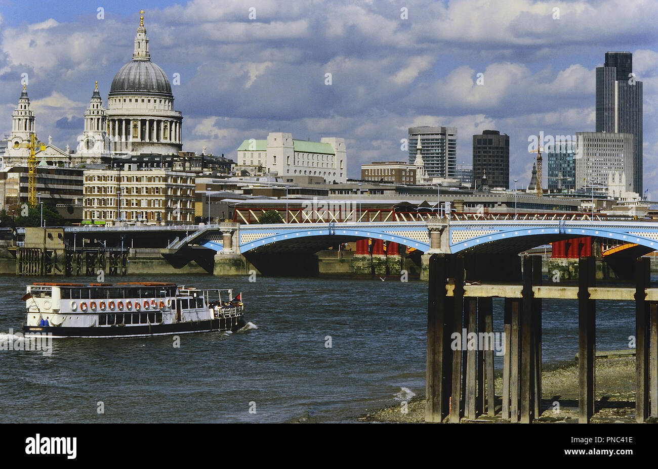 Toits de Londres, Angleterre, Royaume-Uni. Circa 1980 Banque D'Images