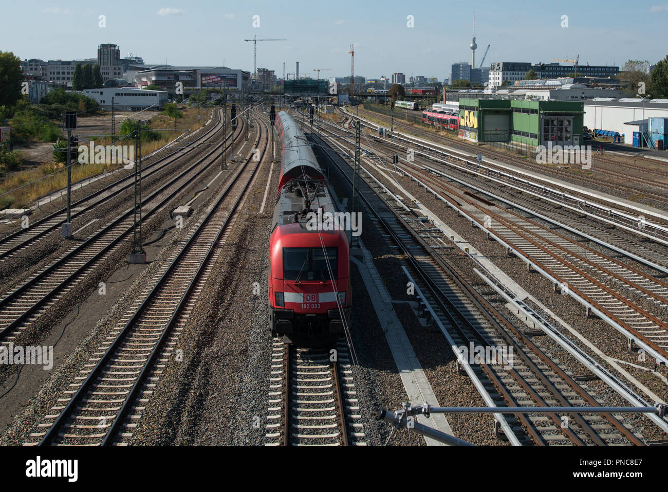 Deutsche Bahn Regionalverkehr à Berlin Banque D'Images