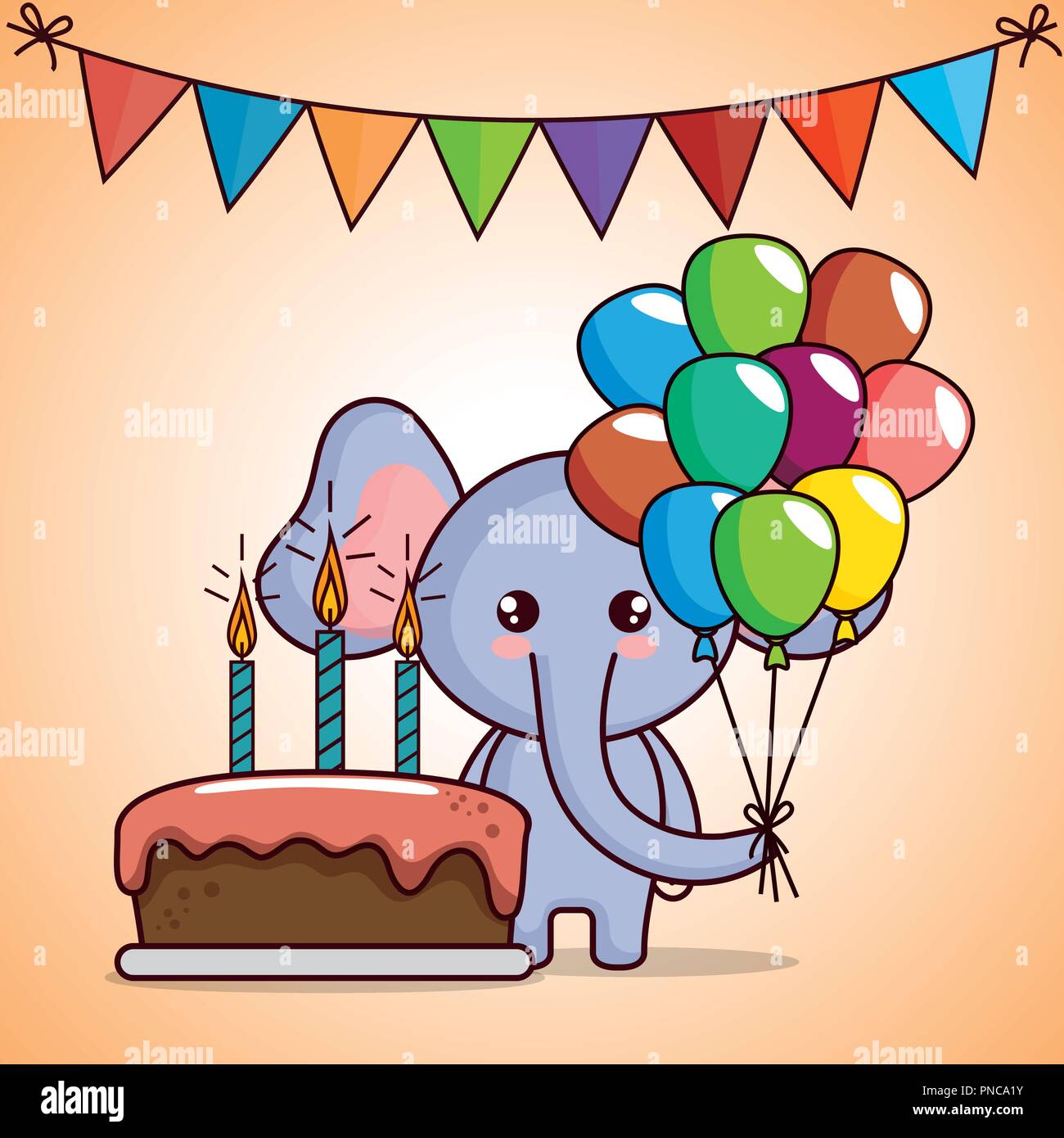 Joyeux Anniversaire Carte Avec Elephant Mignon Image Vectorielle Stock Alamy Joyeux Anniversaire Carte Avec Elephant Mignon Image Vectorielle Stock Alamy