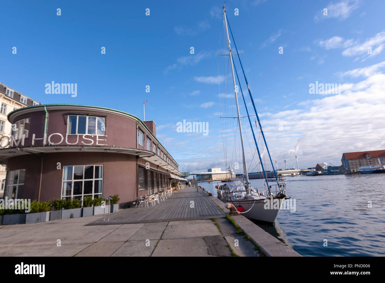 Custom House, Havnegade, Copenhague, Danemark Banque D'Images