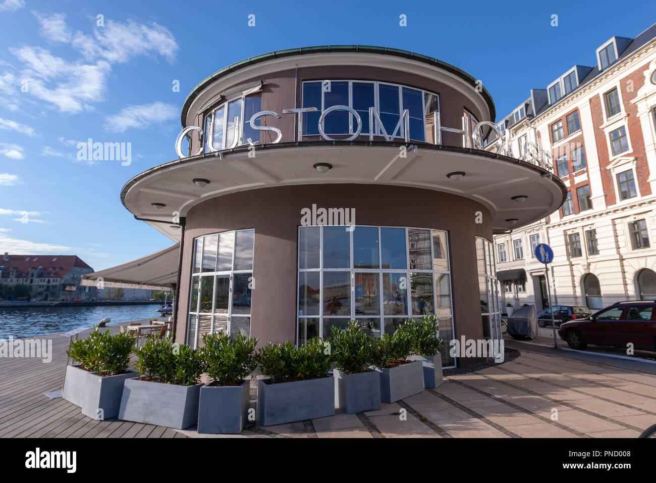 Custom House, Havnegade, Copenhague, Danemark Banque D'Images