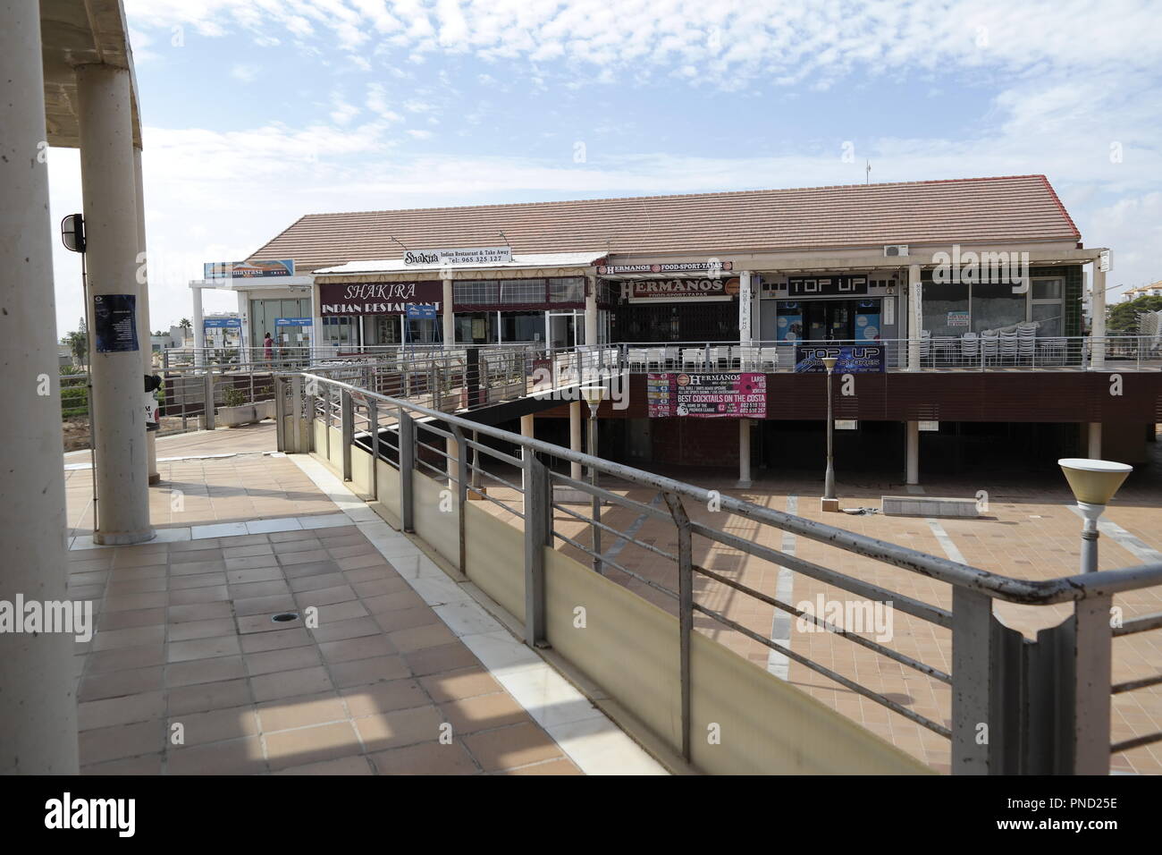 Playa Flamenca C.C. Banque D'Images
