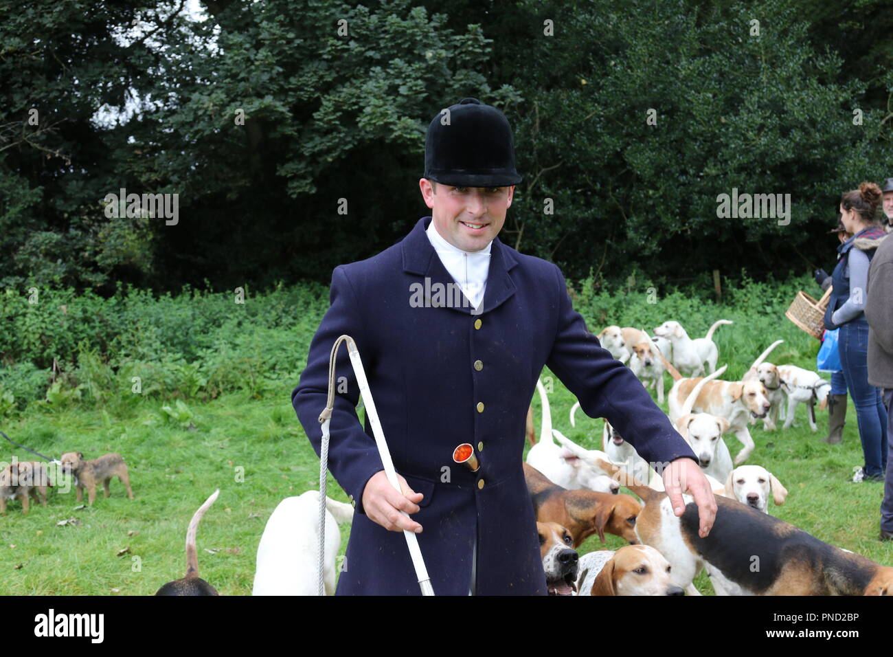 La chasse, country fair Banque D'Images