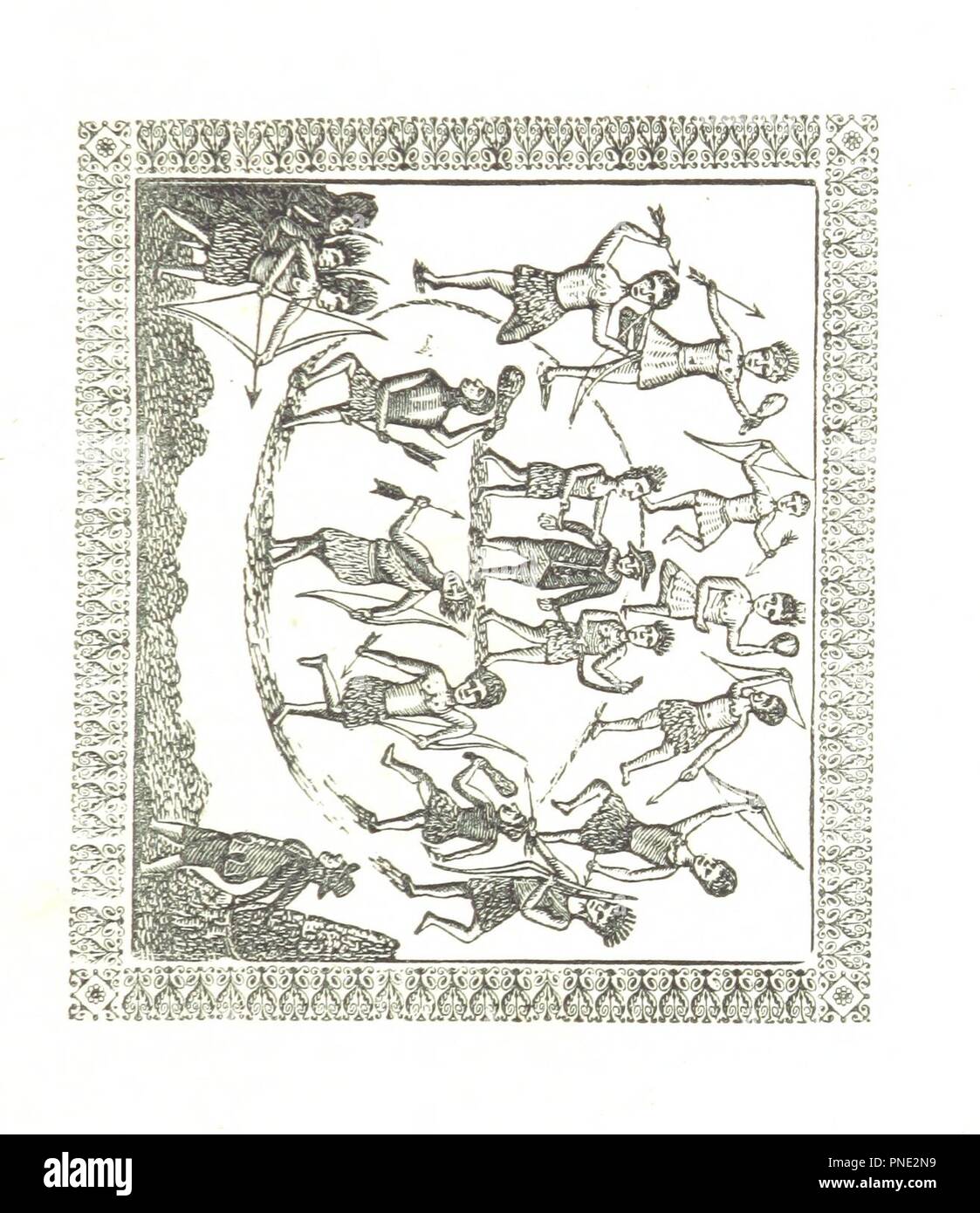 Libre à partir de la page 19 de "Captivities indien étant une collection de récits les plus remarquables des personnes en captivité par les Indiens d'Amérique du Nord . À laquelle sont ajoutés, des notes biographiques, historiques, etc' par la Briti0096. Banque D'Images