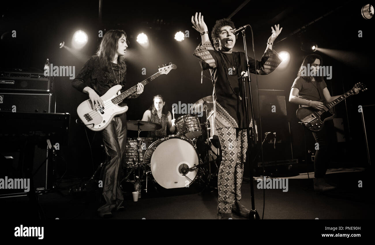 Greta Van Fleet Live at Manchester UK Banque D'Images