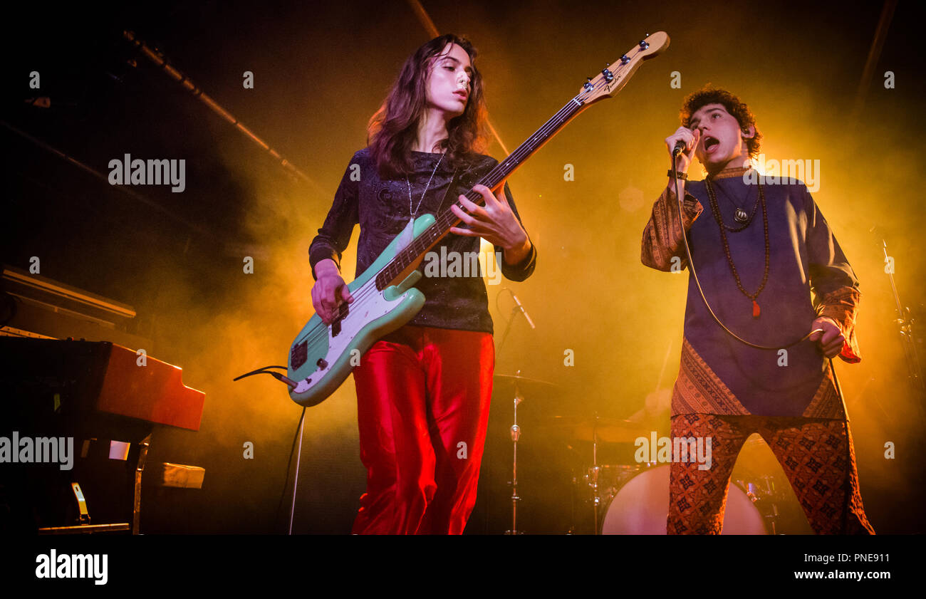 Greta Van Fleet Live at Manchester UK Banque D'Images