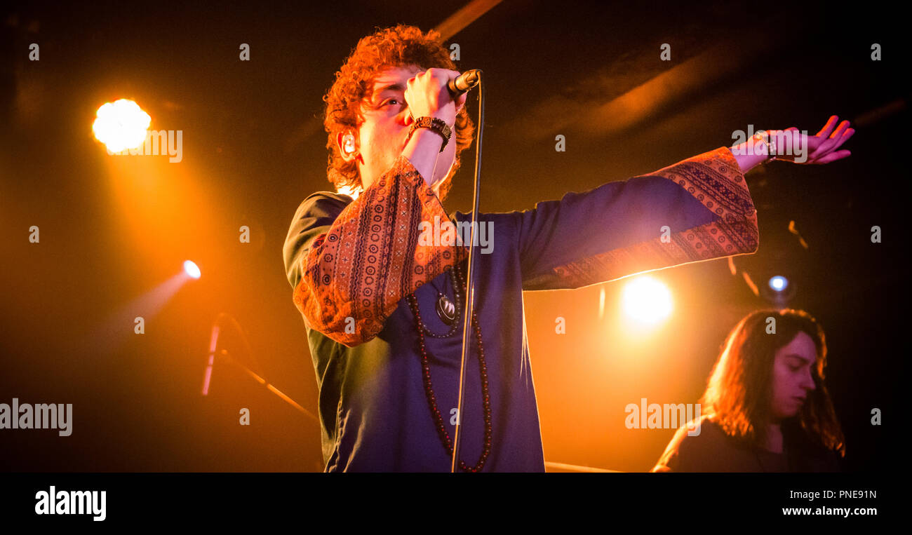 Greta Van Fleet Live at Manchester UK Banque D'Images