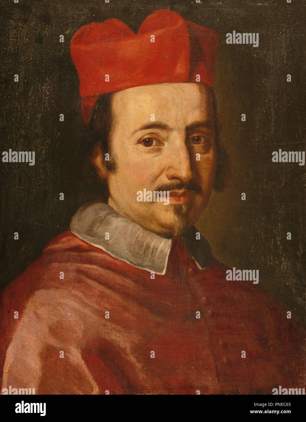 Portrait du Cardinal Federico Ubaldo Baldeschi Colonna (1624-1691). Date/Période : Ca. 1673. La peinture. Huile sur toile. Hauteur : 545 mm (21.45 in) ; Largeur : 435 mm (17.12 in). Auteur : JAKOB-FERDINAND VOET. Banque D'Images