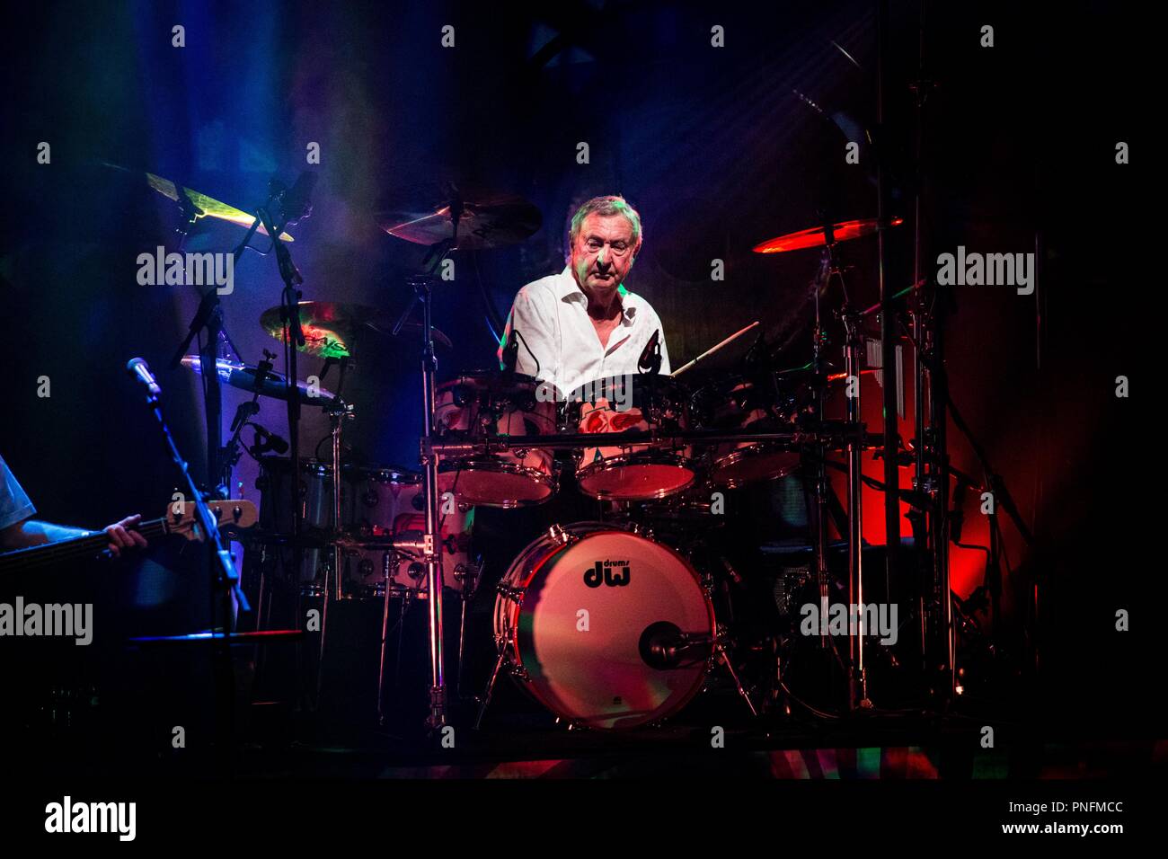 Milan Italie 20 septembre 2018 Nick Mason's Saucerful of Secrets live au Teatro degli Arcimboldi © Roberto Finizio / Alamy Crédit : Roberto Finizio/Alamy Live News Banque D'Images