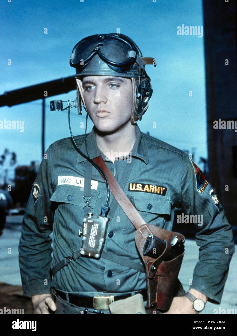 Titre original : G. I. BLUES. Titre en anglais : G. I. BLUES. Année : 1960. Réalisateur : NORMAN TAUROG. Stars : ELVIS PRESLEY. Credit : PARAMOUNT PICTURES / Album Banque D'Images