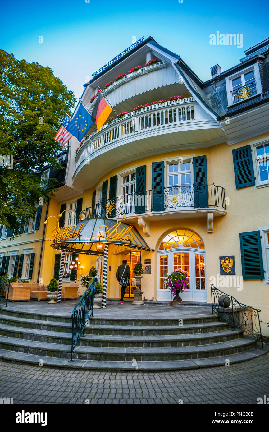 Parkhotel Adler. Hinterzarten. Forêt-Noire. Baden Wurtemberg. L'Allemagne.  L'Europe Photo Stock - Alamy