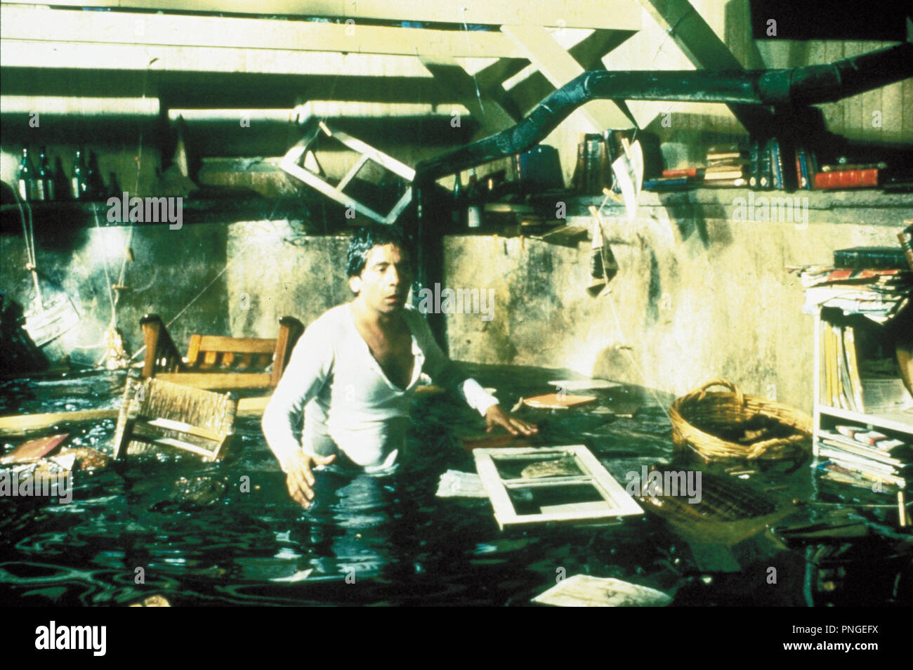 Titre original : LA FRONTERA. Titre en anglais : la frontière. Année : 1991. Directeur : RICARDO LARRAIN. Banque D'Images