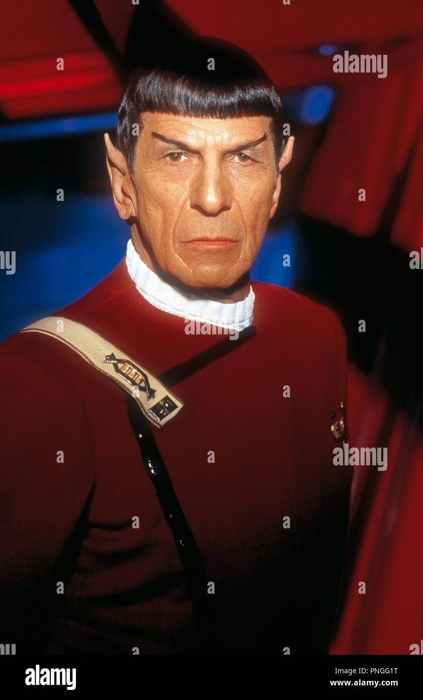 Titre original : Star Trek VI : The Undiscovered Country. Titre en anglais : Star Trek VI : The Undiscovered Country. Année : 1991. Réalisateur : NICHOLAS MEYER. Stars : Leonard Nimoy. Credit : PARAMOUNT PICTURES / Album Banque D'Images