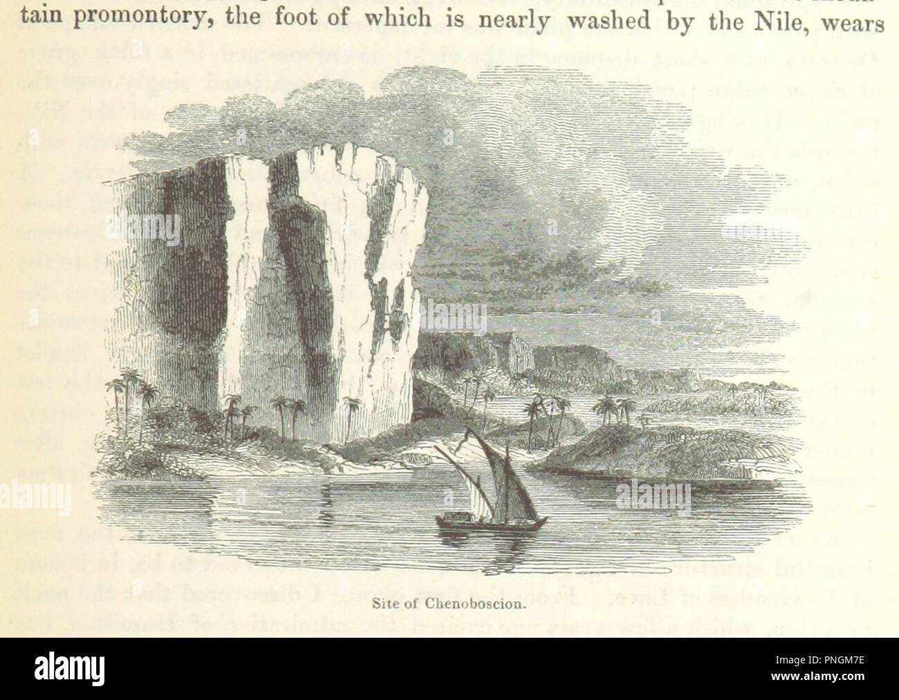 Libre à partir de la page 365 de "l'Égypte et la Nubie, avec des illustrations' . Banque D'Images