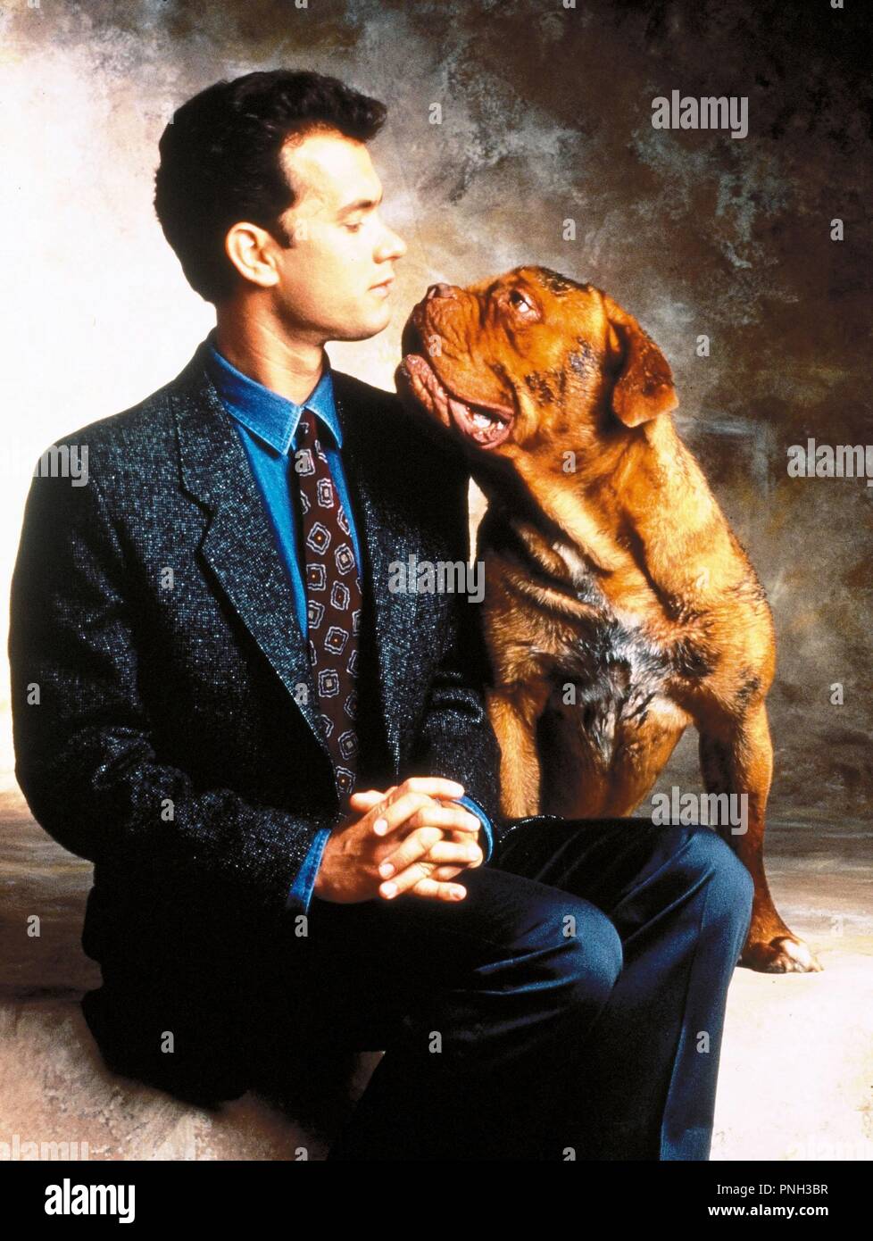 Titre original : TURNER ET HOOCH. Titre en anglais : TURNER ET HOOCH. Année : 1989. Réalisateur : ROGER SPOTTISWOODE. Stars : Tom Hanks. Credit : Touchstone Pictures / Album Banque D'Images