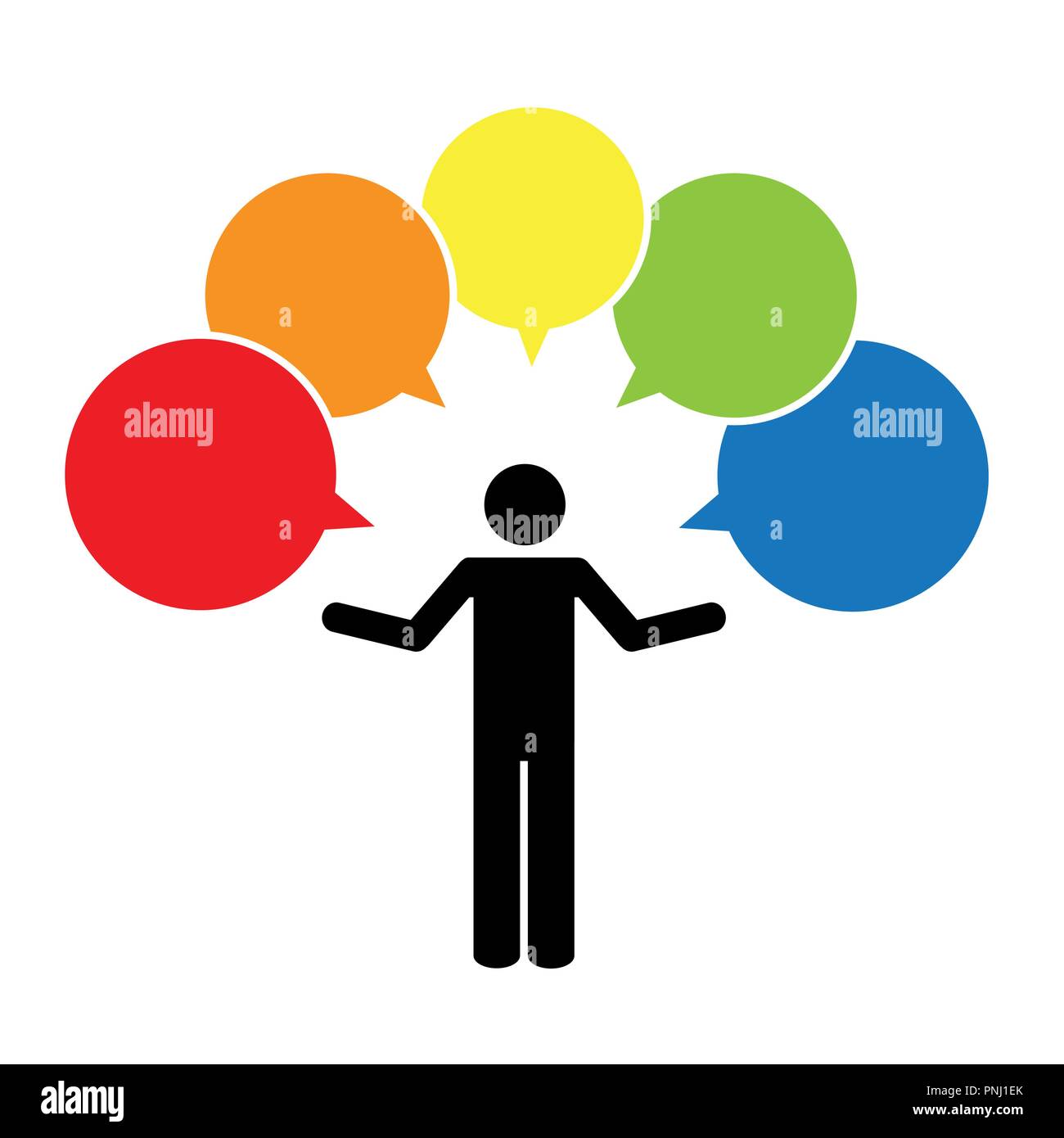 Les pictogrammes avec point d'interrogation sur l'icône colorée signe symbole bulle EPS10 vector illustration Illustration de Vecteur