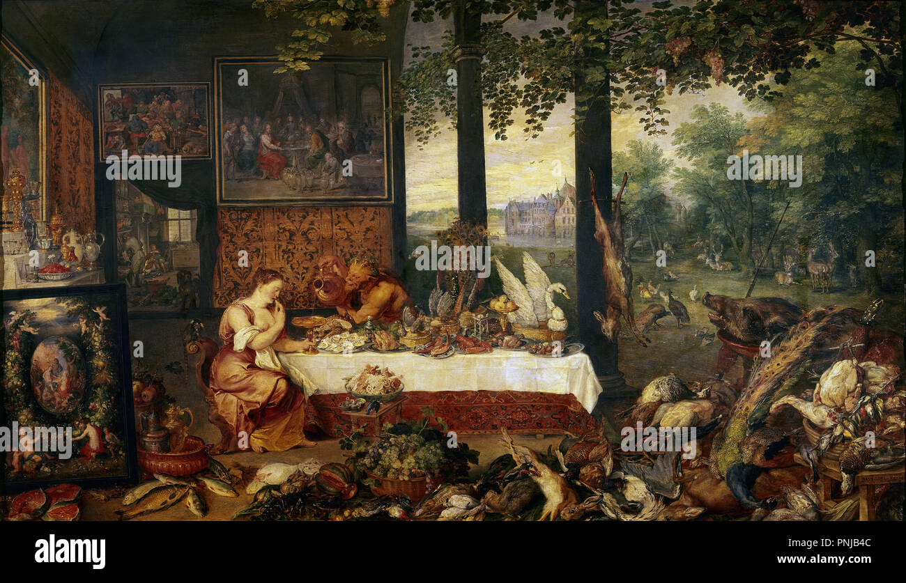 1568 1625 Les Cinq Sens Goût 17e Siècle La Peinture Baroque