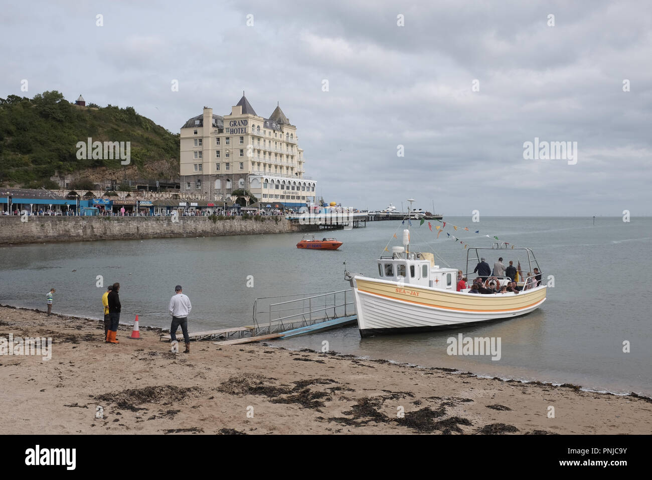 Grand Hotel, Landudno Banque D'Images