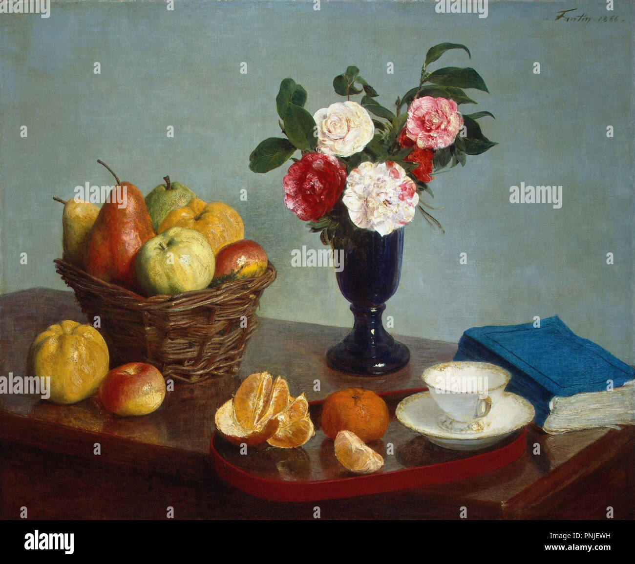 Henri Fantin-Latour Théodore - Still Life Banque D'Images