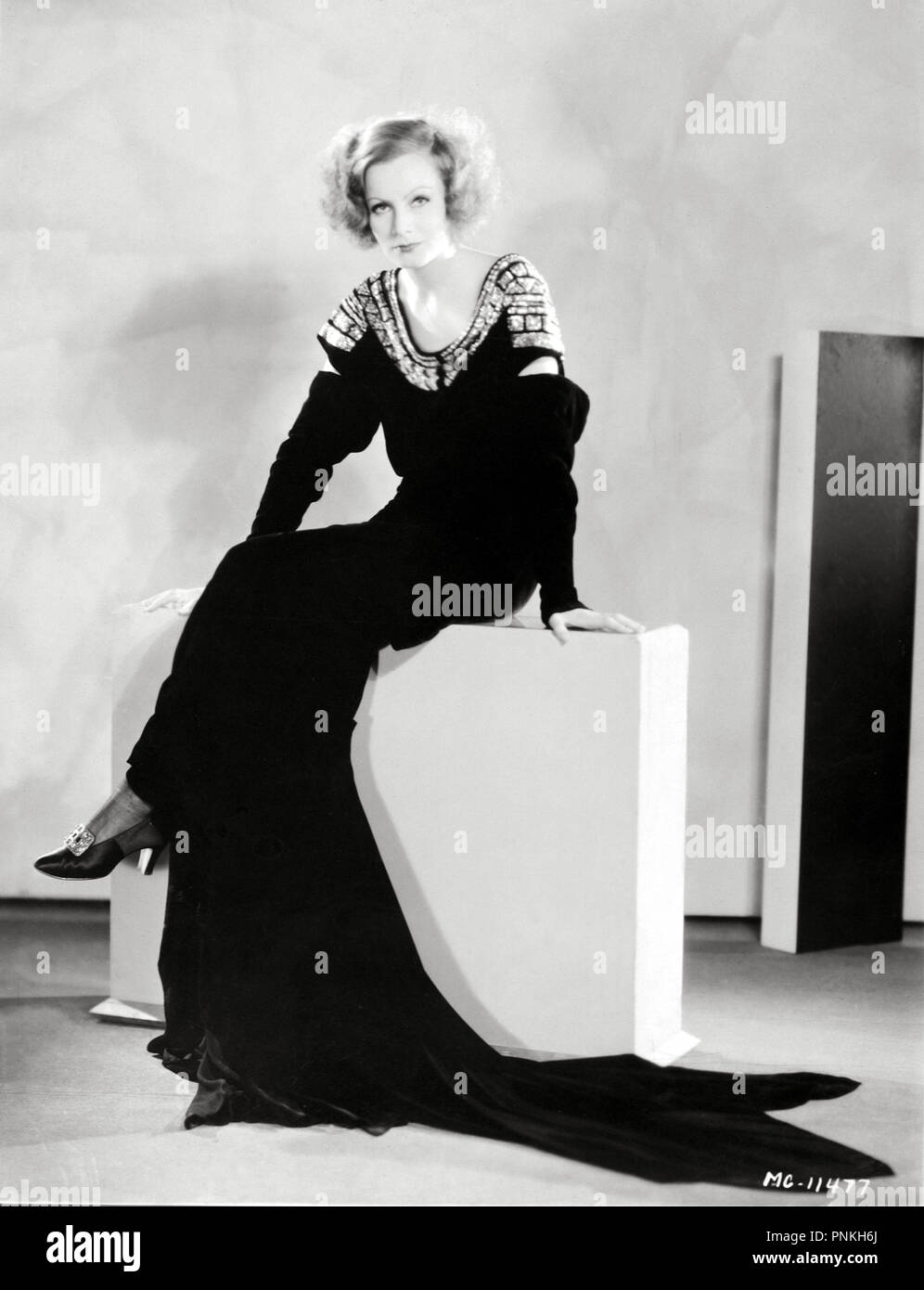 GRETA GARBO. Banque D'Images