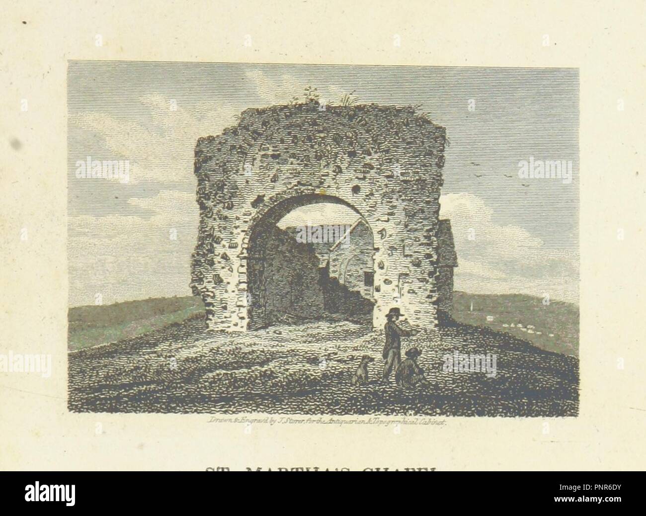 Libre à partir de la page 213 de "l'antiquaire et topographiques armoire contenant une série de vues [élégant gravé par J. S. Storer et John Greig] des plus intéressant, les objets de curiosité en Grande-Bretagne' par les Britanniques 0030. Banque D'Images