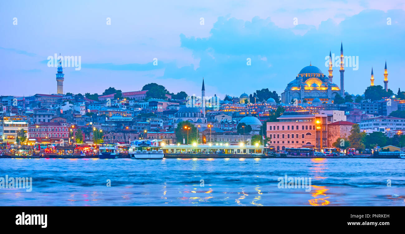 Vieille ville d'Istanbul, Turquie Banque D'Images