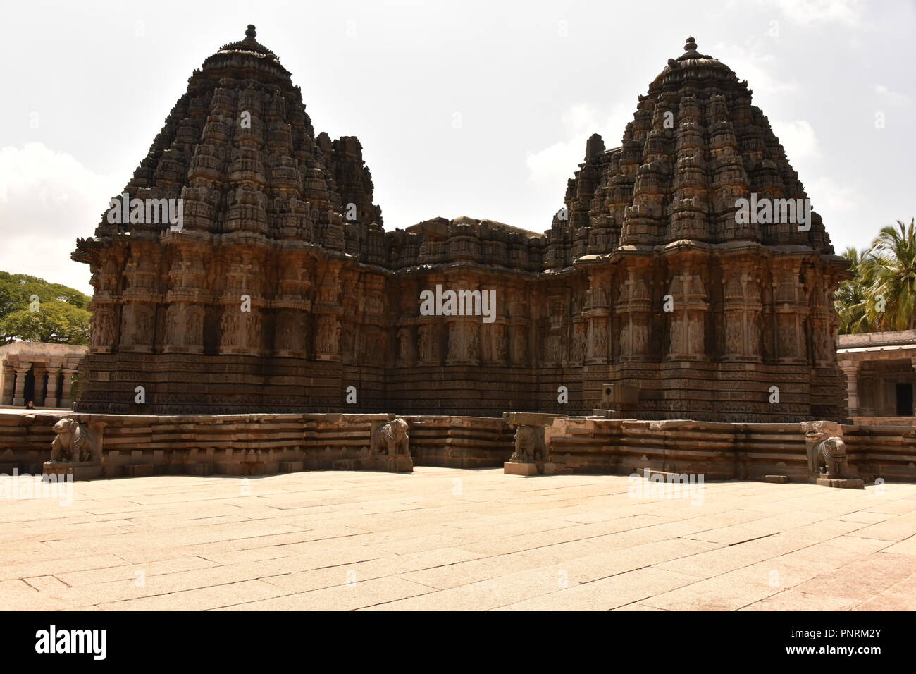 Chennakesava Temple, Somanathapura, Karnataka, Inde Banque D'Images