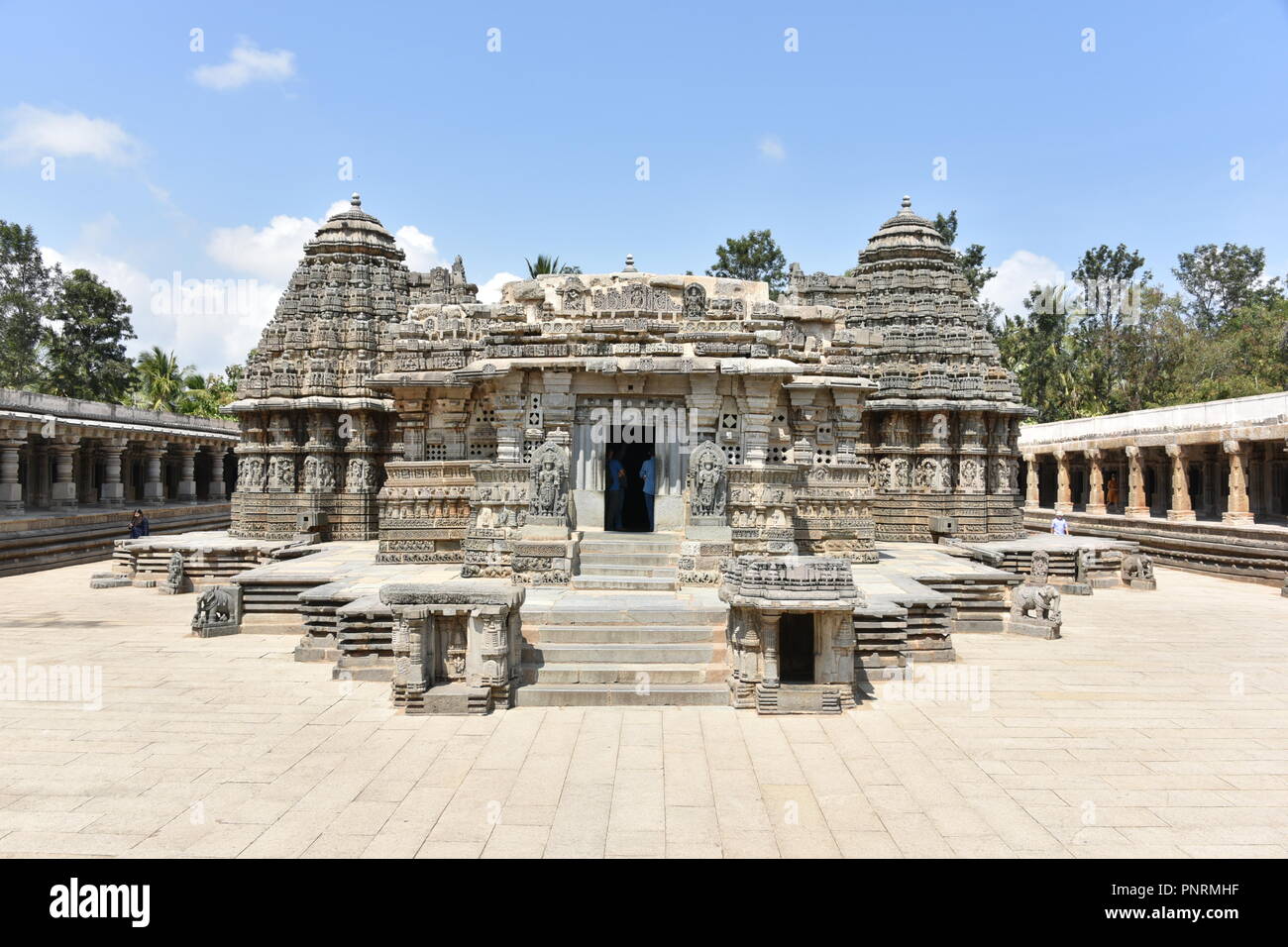 Chennakesava Temple, Somanathapura, Karnataka, Inde Banque D'Images