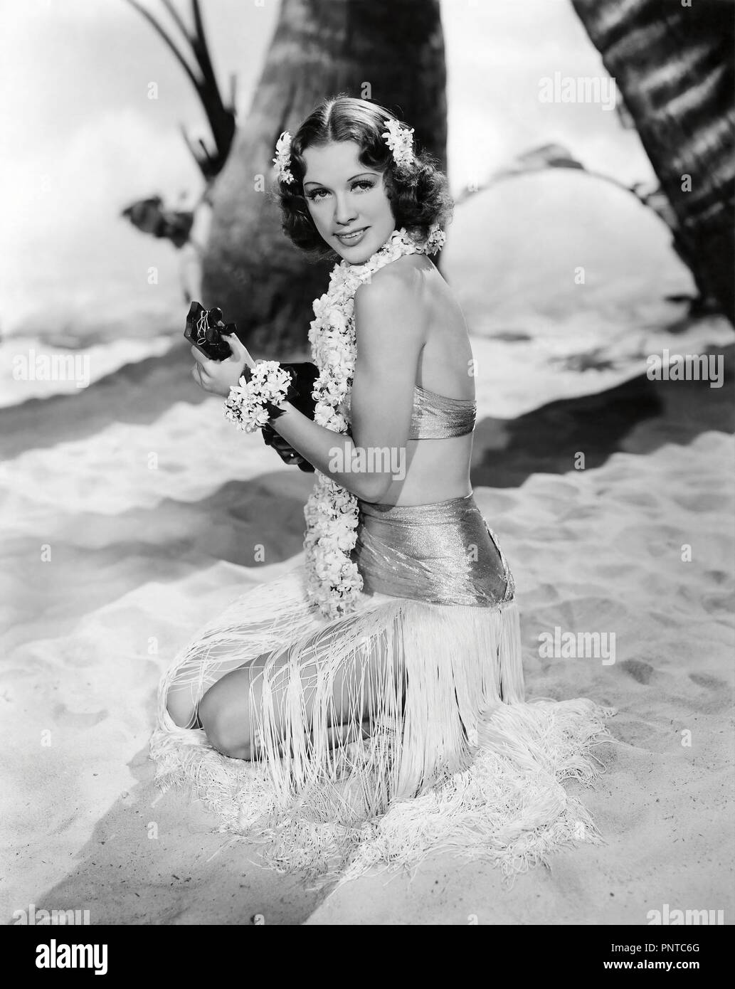 Titre original : Honolulu. Titre en anglais : Honolulu. Année : 1939. Directeur : EDWARD BUZZELL. Stars : ELEANOR POWELL. Credit : M.G.M / Album Banque D'Images