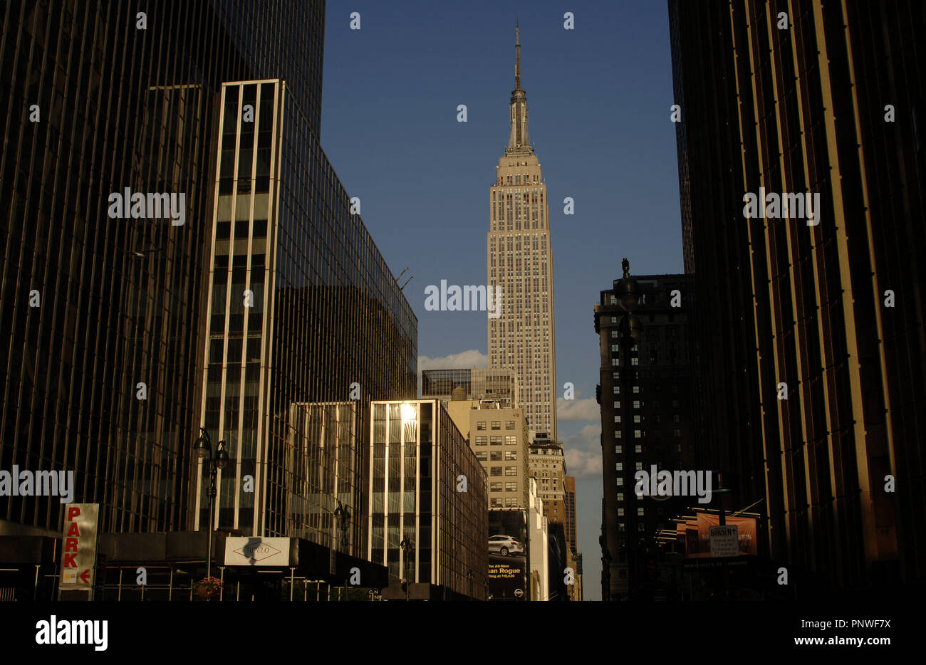 United States. New York. Empire State Building, construit entre 1929 et 1931 par William Lamb. Banque D'Images