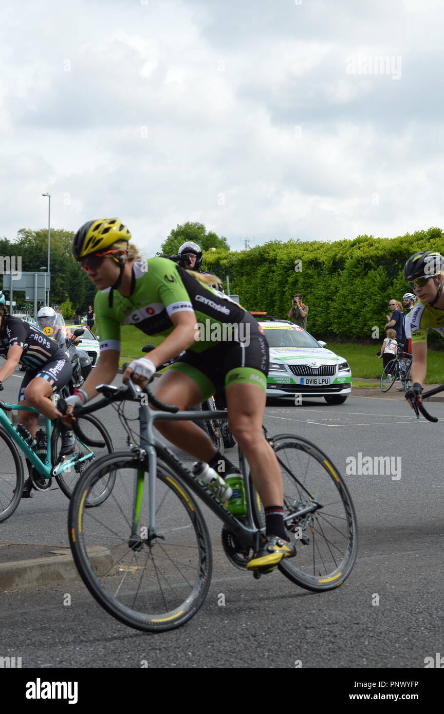 L'Aviva féminin passe par le Hunsbury, Northampton en 2016 Banque D'Images