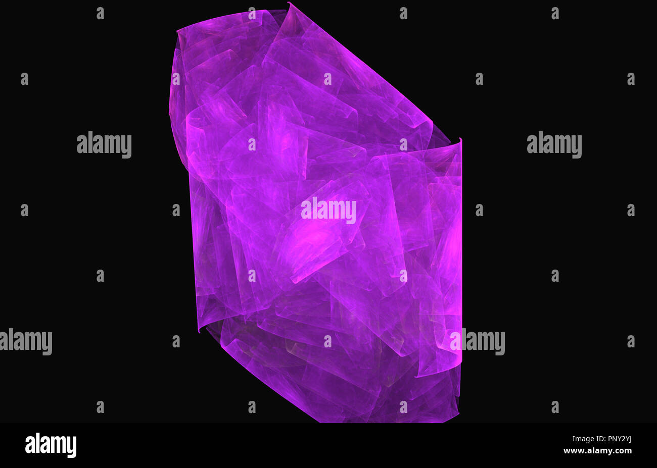Modèle fractal violet arrière-plan. Texture fractale Fantasy. Rendu 3D art numérique. Computer Generated image Banque D'Images