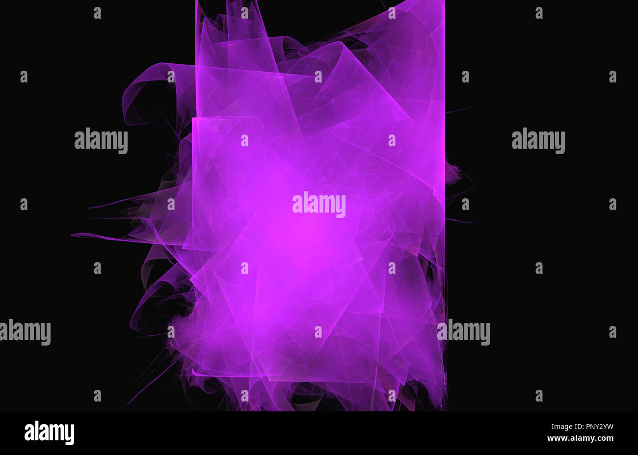 Modèle fractal violet arrière-plan. Texture fractale Fantasy. Rendu 3D art numérique. Computer Generated image Banque D'Images